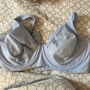 Lane Bryant light purple underwire bra 42ddd